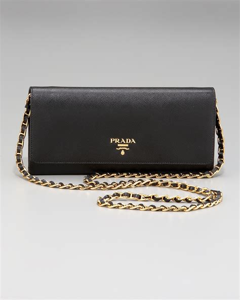 mens prada wallet with chain|Prada wallet black woman.